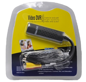 <strong>USB</strong> 2.0 Audio and Video Capture <strong>Card</strong> with RCA <strong>Output</strong> Ports Stereo Feature AV DV Data Adapter - Product Image 6