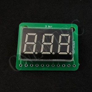 0,36 Zoll 3-Bit-Digital-LED-Anzeige 7-Segment-LED-Modul 5 Farbe Verfügbar für Arduino STM32 STC AVR ohne Treiber