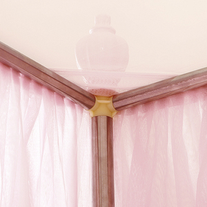 Nuevo producto, mosquitera Rectangular de poliéster estilo princesa, mosquitera de cama de doble tamaño - Product Image 5