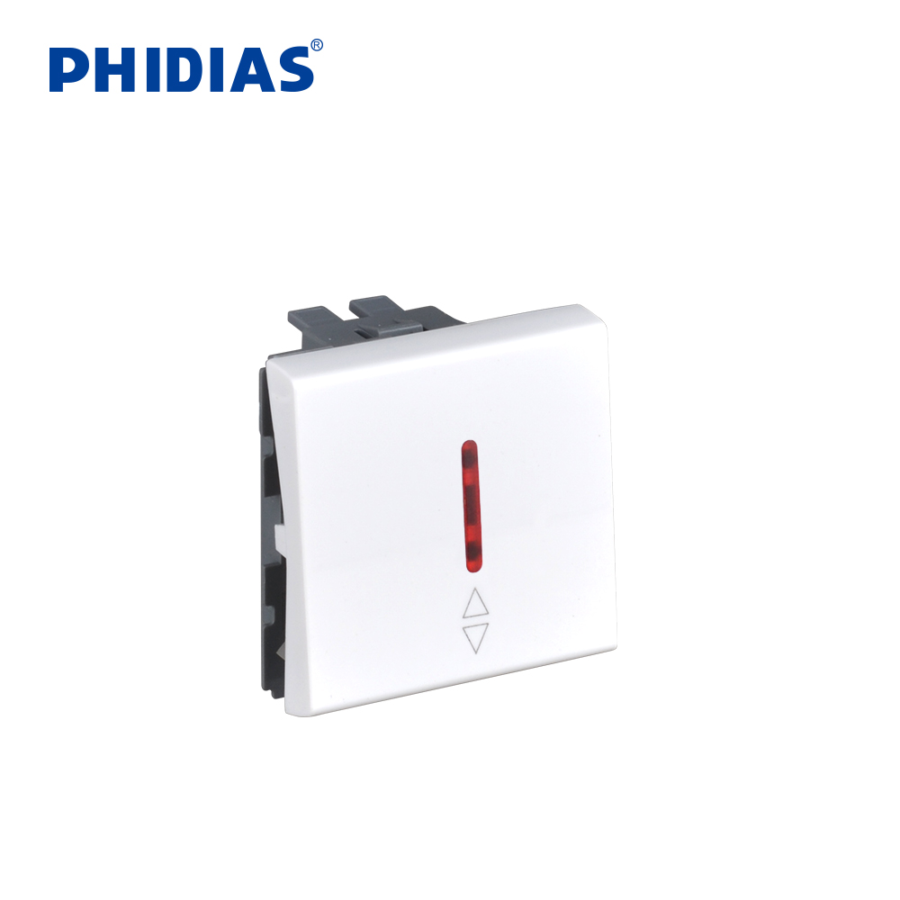 Commutateur de 2 manières avec la LED