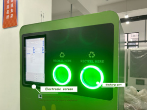 Xy hoàn toàn tự động đảo ngược máy bán hàng tự động sử dụng công nghệ cao tiên tiến để tái chế các sản phẩm như chai nhựa - Product Image 6