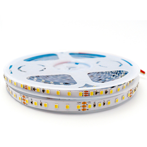 ไฟเส้น LED 2835 120LED 24V 8มม. 5มม. ความกว้าง CCT ไฟ LED สองสีแบบคู่ - Product Image 1