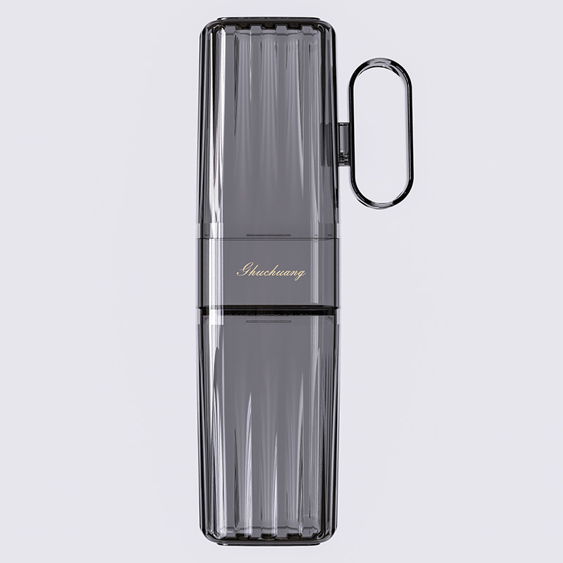 Travel Mug Set - Translucent Black