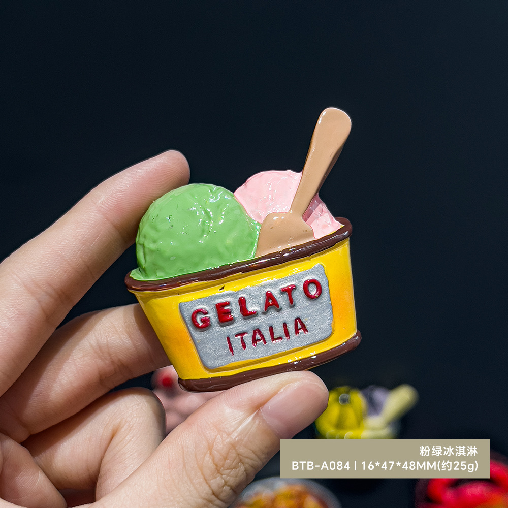 Pink green ice cream-btb-a084