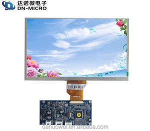 Directo de fábrica Módulo de monitor de pantalla TFT LCD de entrada VGA de 9 pulgadas Resolución 800*480 para Tablet PC