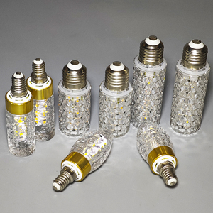 220v g4 <span class=keywords><strong>g9</strong></span> e14 קרמיקה הוביל פקעות תירס 12w 16w קריסטל אורות מנורת 2700k לבן חם 6500k לבן