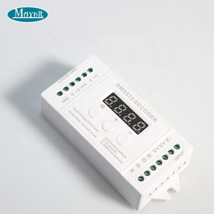 4-Kanal-RGBW-DMX-Decoder Dimmbarer DMX 512-Controller Digital Display Decoder für Stipe Lights - Product Image 4