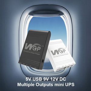WGP Mini UPS <strong>INPUT</strong> 12V <strong>OUTPUT</strong> 5V/9V/12V Available Capacity Over 30Wh Uninterruptible Power Supply for Webcam Router <strong>Modem</strong> - Product Image 4