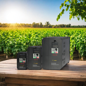 Inversor de corriente híbrido DC a AC trifásico 380V/220V MPPT bomba de agua Solar VFD con pantalla LED de salida Triple de frecuencia Variable - Product Image 2