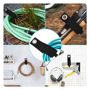 Cinghia multiuso di fissaggio riutilizzabile regolabile personalizzabile in fabbrica per cinghie di cavi e cinturino per cavo - Product Image 1