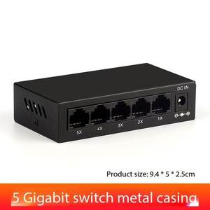 8/5 Port Gigabit Ethernet Netzwerk Switch SNMP-Funktion für Video überwachung Schlafsaal Verwenden Sie LAN Splitter Converter Hub