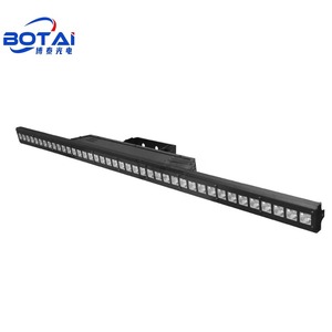 BOTAI 108-LED modüler perde aydınlatma çözümü 36x3W sıcak/soğuk beyaz karışımı dikişsiz renk geçiş teknolojisi DJ kullanımı için