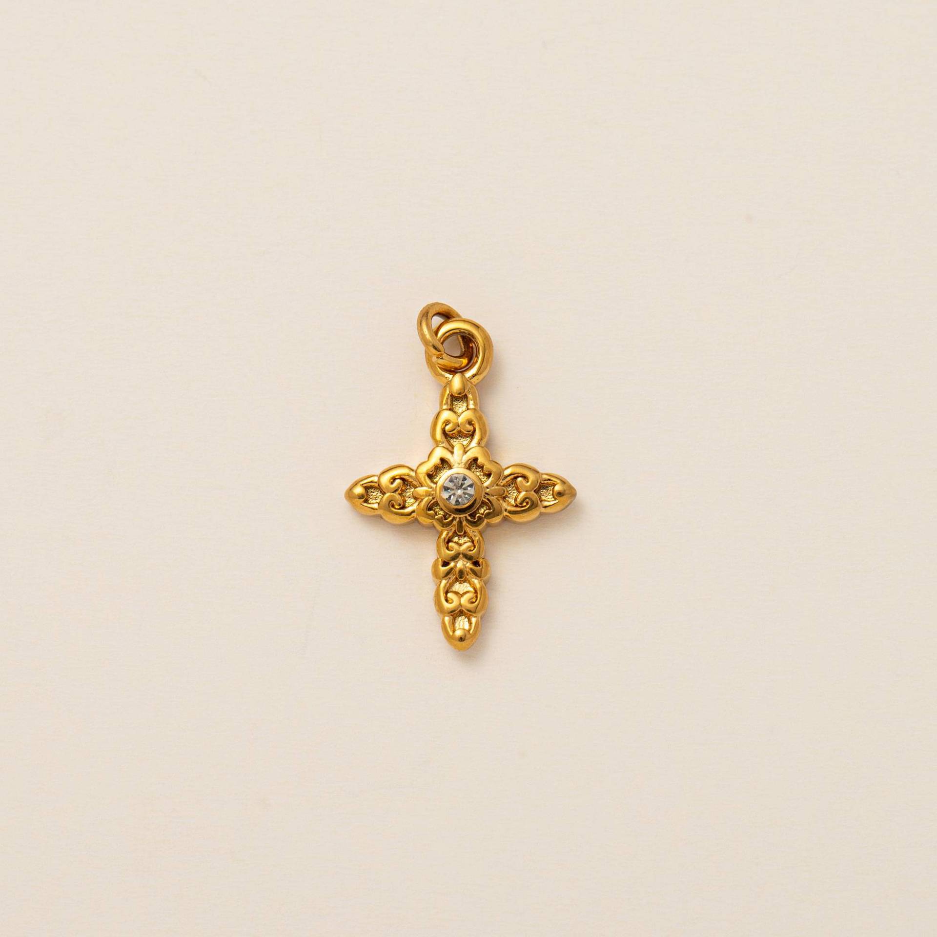 oro 16 cruz 15,5*13mm