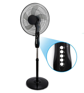 Stand <strong>Fan</strong> 16&quot; Stand <strong>Fan</strong> with Timing, <strong>4</strong> Speed Settings Adjustable Pedestal <strong>Fan</strong> Oscillating Stand Dual <strong>Blade</strong> - Product Image 4