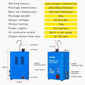 SAMFD düşük fiyat araba duman kaçak dedektörü EVAP sistemi test cihazı - Product Image 6