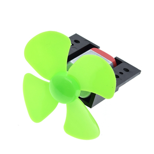 TZT 1Set DC Micro 130 motoriduttore con pala del ventilatore piccola elica 3-6V per Arduino fai da te esperimento + base del motore - Product Image 6