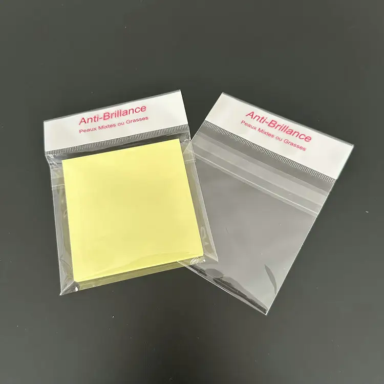 Stampa personalizzata autoadesiva poly carta di intestazione di plastica opp bag per giocattoli artigianali alimentari imballaggio rotocalco stampa plastica opp bag