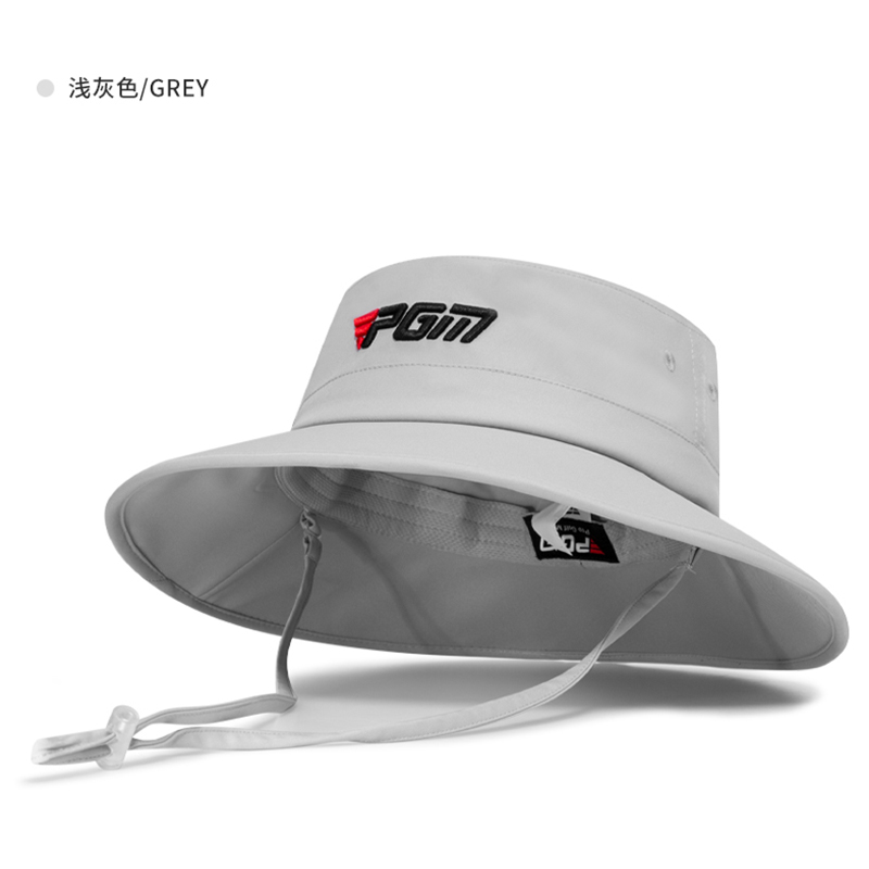 PGM MZ059 golf bucket hat manufacturers navy blue blank golf hat with rope企业官网