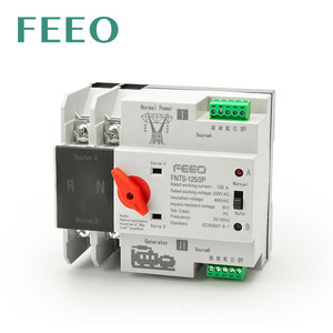 FEEO FNTS-125 2P 400V 125A ATS控制器自动转换开关继电器自动电源转换 - Product Image 2