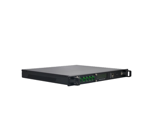 Amplificador de fibra de alta potencia 1550nm 4 puertos 1U EDFA con función WDM para CATV para redes 5G POE 3G TCP 5DB TX Power