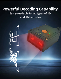 Hoher kosten günstiger fester 2D-RS232-Ethernet-Barcode-Scanner für den industriellen festen Barcode-Lesegerät mit Förderband - Product Image 4