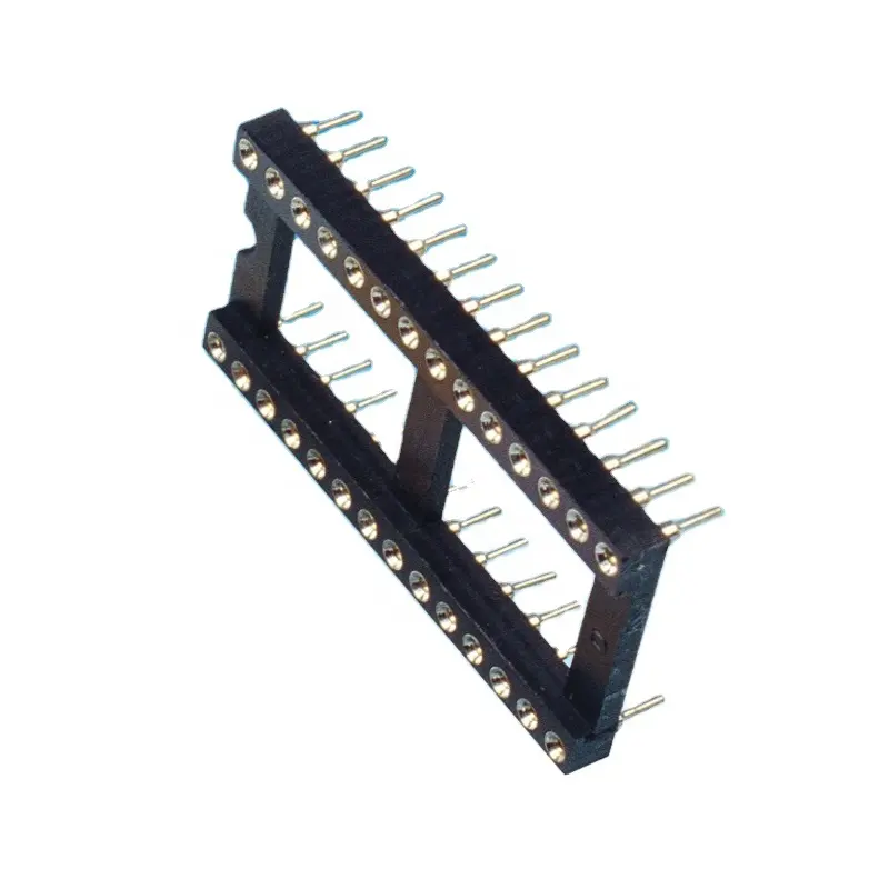 Electrical connector Machined pin 2.54mm IC socket dip or SMT or 90 smt for PCB board