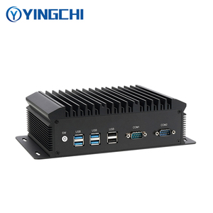 Computadora pequeña de escritorio integrada de fábrica I3 10110U/i5 10210U/i7 10510U Server Win10 Linux Mini PC industrial sin ventilador - Product Image 3
