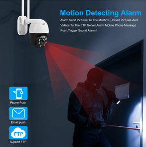 WIFI ติดตามอัตโนมัติ PTZ RTMP กล้องสำหรับกระจายเสียงกลางแจ้งที่มีสองทางเสียงและระยะยาวอินฟราเรด Night Vision - Product Image 5
