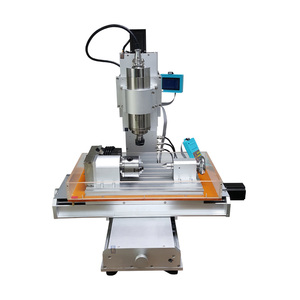 Tipo de Pilar Enrutador CNC de 5 ejes 3040 Máquina de talla de madera Fácil de operar Sistema de control Mach3 Columna Tipo de mesa - Product Image 2