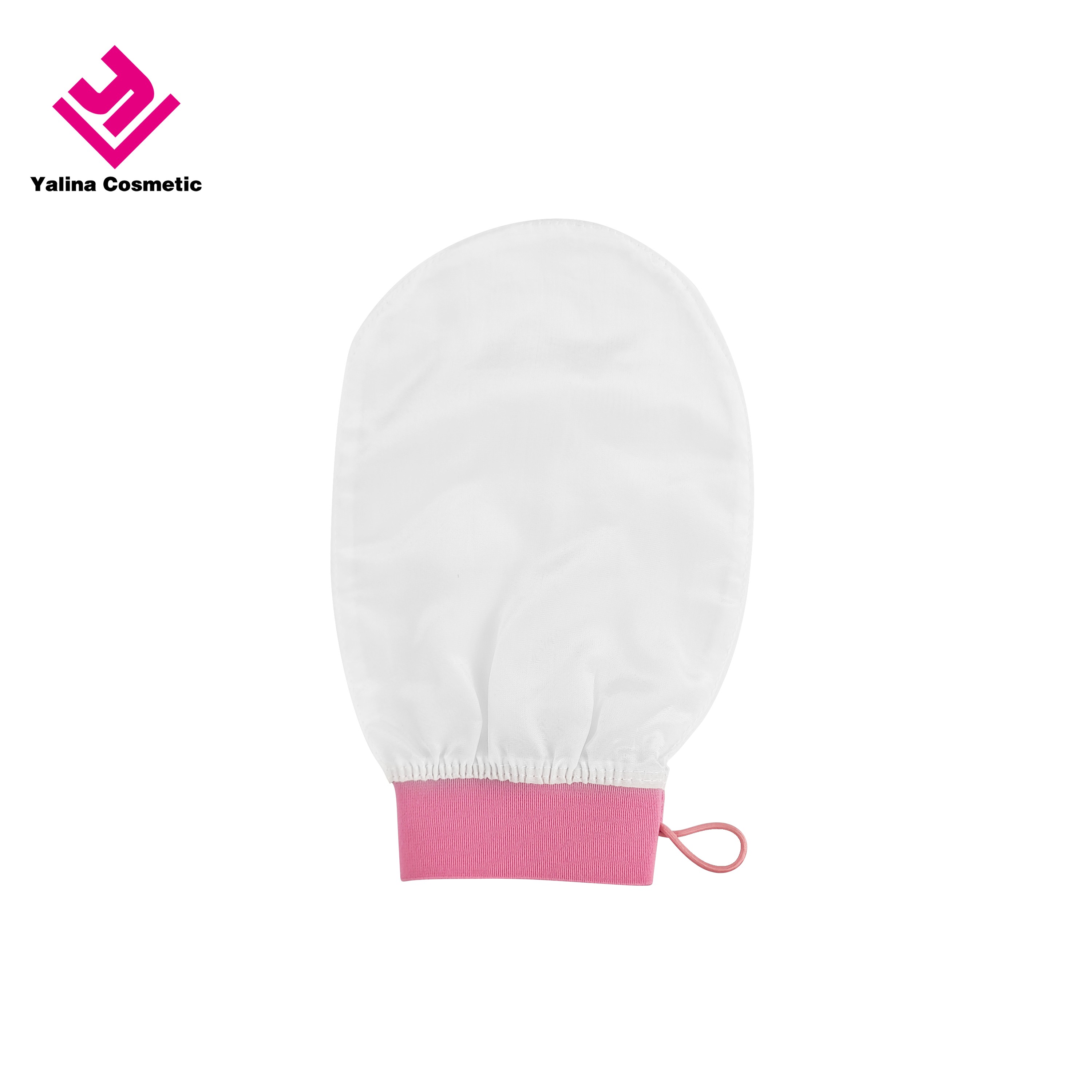 Couleur blanche avec ceinture rose foncé