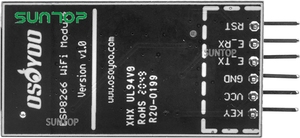 ESP8266 WiFi modülü, ESP-12S WiFi seri modülü kurulu, kablosuz verici uzaktan Port ağ geliştirme kurulu Arduino için
