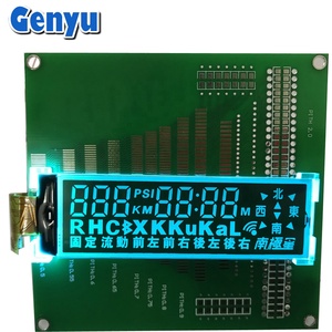 Genyu 2020 custom COG TN <span class=keywords><strong>display</strong></span> 7 segmenti <span class=keywords><strong>lcd</strong></span> LCM moduli per codice elettronico controller