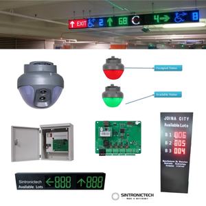 Sistem Peralatan Panduan Parkir <span class=keywords><strong>Sensor</strong></span> Ultrasonik Terintegrasi Sintronictech PGS dengan Kapasitas Beban 10000 kg - Product Image 1