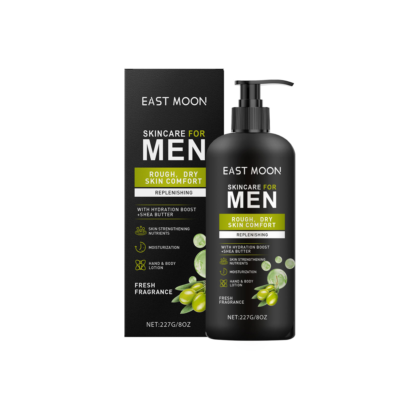 Lotion pour le corps au beurre de karité pour homme