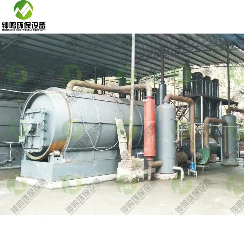 Fully Continuous Oil Pyrolysis Plant Recycle Plastic