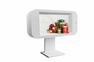 3Dホログラフィックディスプレイ21.5インチ広告タッチスクリーンモニターボックス展示会用インタラクティブ透明LCDディスプレイキャビネット - Product Image 6
