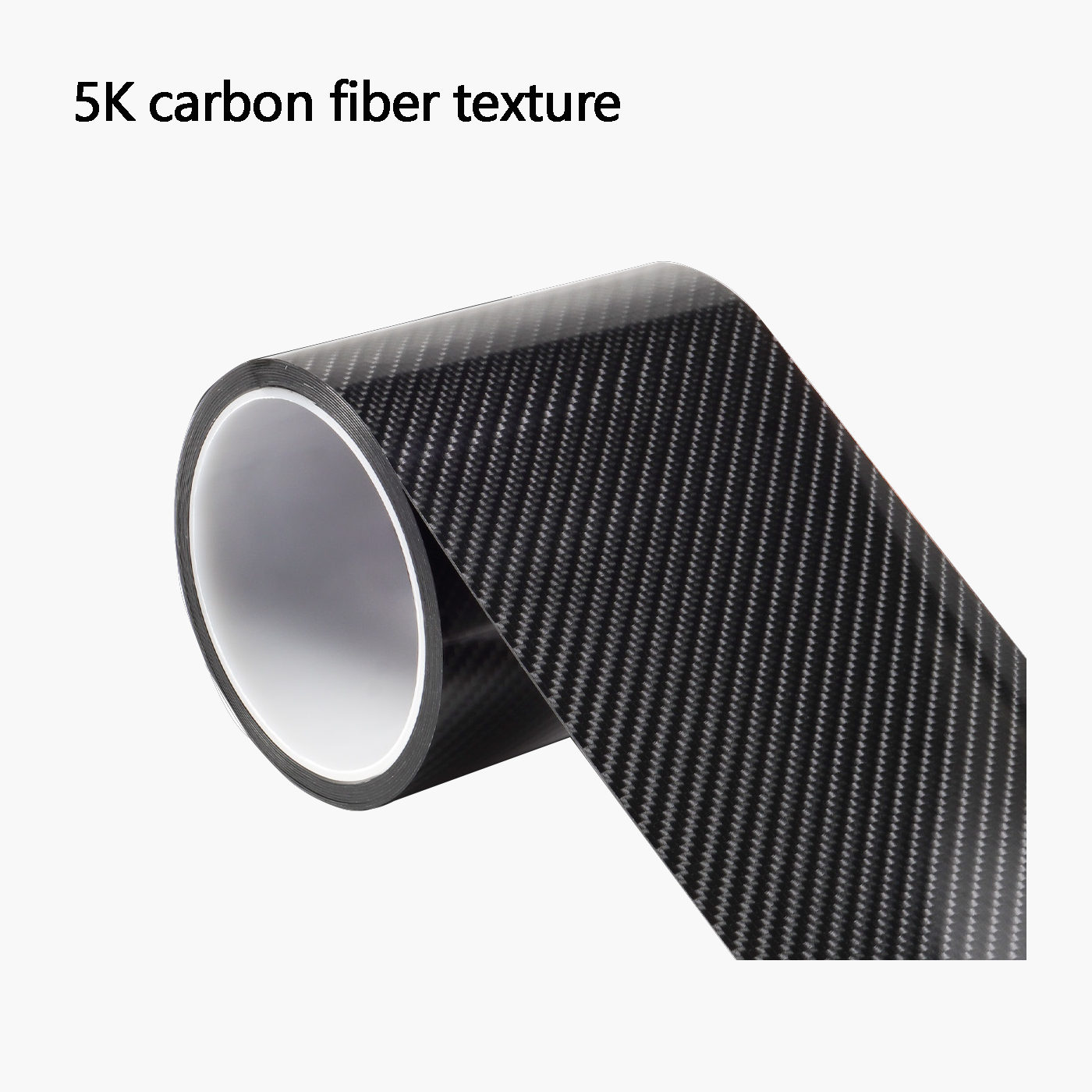 Motif en fibre de carbone 5K noir