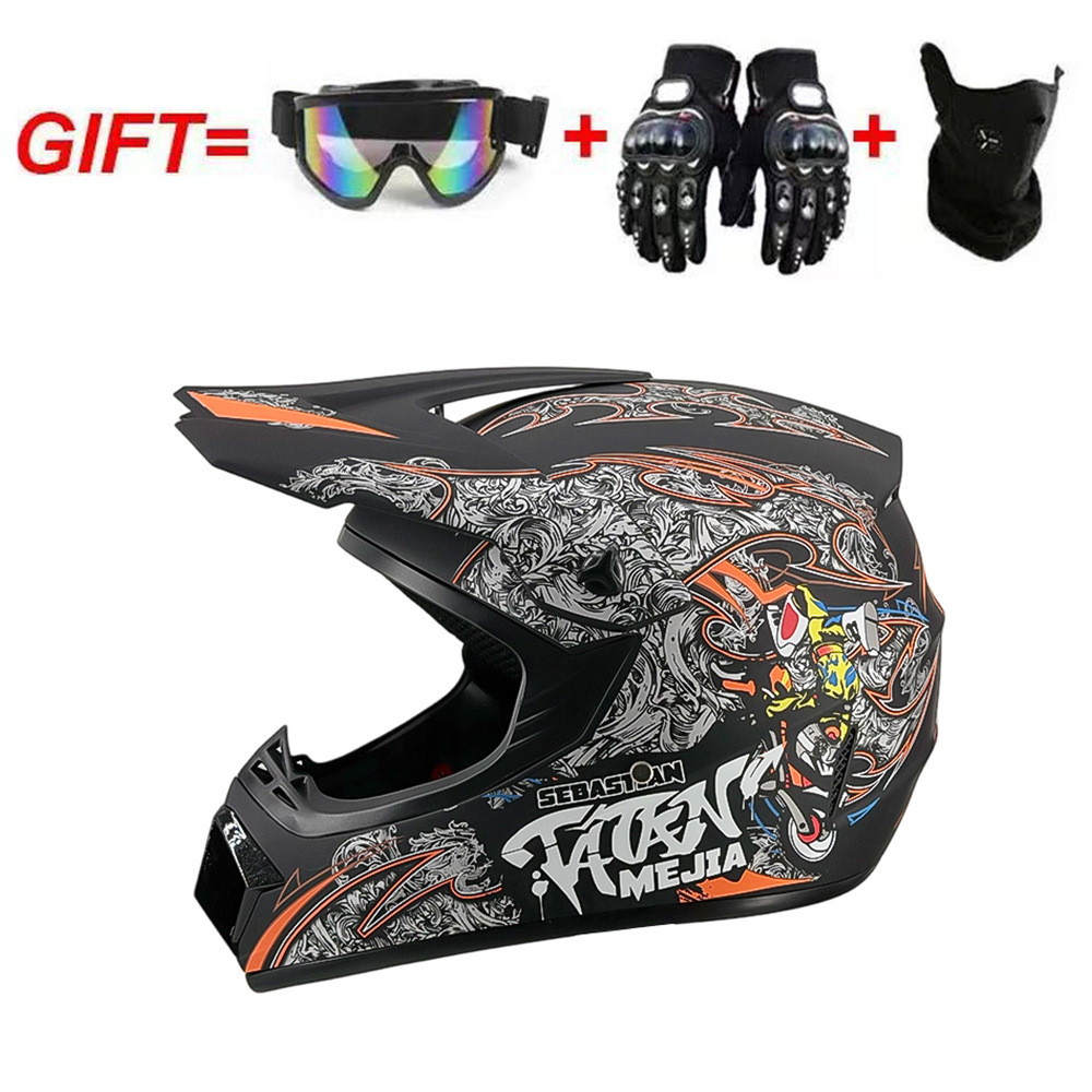 Guantes de máscara de parabrisas de motociclista negro mate