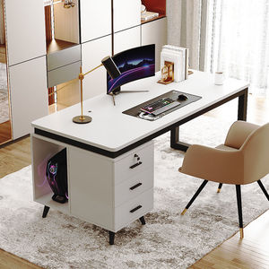 Mesa Rectangular de madera para ordenador portátil, mesa de oficina, precio competitivo - Product Image 3