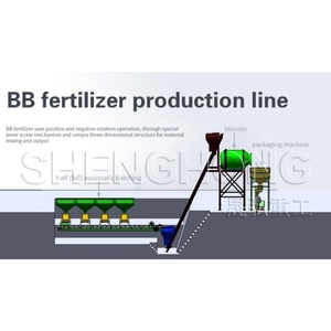 <strong>Fertilizer</strong> Blending Plant Bulk Blending Granules <strong>Fertilizer</strong> <strong>Mixing</strong> Equipment NPK <strong>Mixing</strong> <strong>Fertilizer</strong> Granules <strong>Machine</strong>