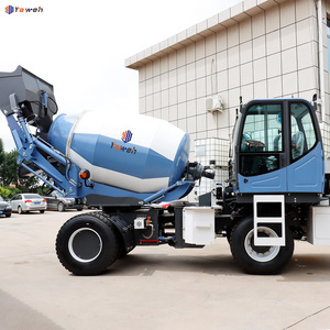 Bán buôn Chất lượng cao 4 m³ Máy trộn bê tông xe tải bê tông Pan Mixer xe tải với tự tải cho các công trình xây dựng - Product Image 1