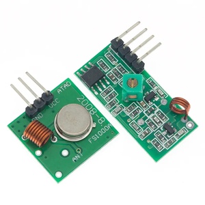 315Mhz 433Mhz <strong>RF</strong> Wireless <strong>Transmitter</strong> Module and <strong>Receiver</strong> Kit 5V DC 433MHZ Wireless Raspberry Pi /ARM/MCU WL Diy Kit - Product Image 5