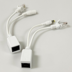CCTV Passive PoE Splitter <strong>Output</strong>=<strong>Input</strong> 9-15V <strong>Camera</strong> 12V Power Supply CCTV Accessories - Product Image 1