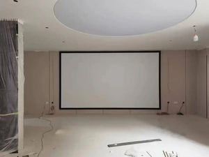 ALR 60 74 80 100 120 pulgadas 16:9 Pantalla de proyector de marco fijo pantalla de proyección de rechazo de luz ambiental - Product Image 2
