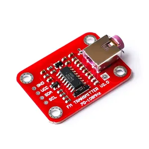 Módulo transmisor de radio FM, transmisor de estación de radio para módulo Arduino, fabricante personalizado de China