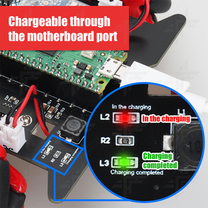 Fabrik Pico RP204 Smart Robot Auto Starter Kit Raspberry PiPico Entwicklungs platinen und Kits DIY STEM PCB PCBA C/C Robotik Kit - Product Image 3