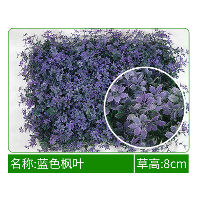Feuille d'érable violette
