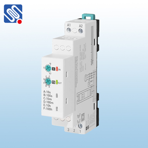 Meishuo AC230V 2SPDT uscita a impulsi su temporizzatore relè elettronico regolabile a bassa potenza Multi-funzionale relè temporali