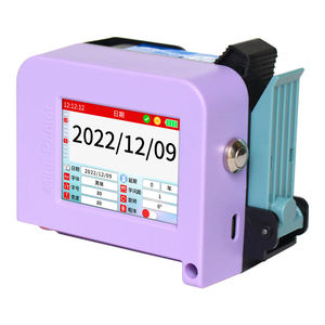<strong>Portable</strong> 12.7MM Mini Inkjet Handheld Printer for Cosmetics DX5 DX7 Print Head Manual Grade for <strong>Flex</strong> Egg Material for Tube - Product Image 2