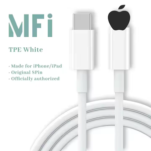 卸売カスタムMFI 1M 2M PD 20wタイプCからIOS急速充電器データ同期ケーブルiPhone充電器用14 13 12 11 8 Pro Max - Product Image 2